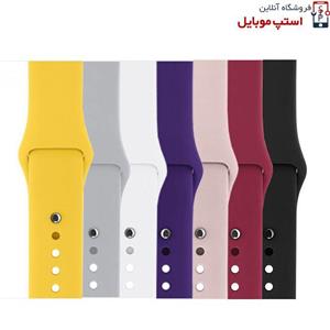 بند سیلیکونی اپل واچ 40 میلی متری مناسب برای اپل واچ سری 6 Silicone Sport Band For Apple Watch Series 6 40mm