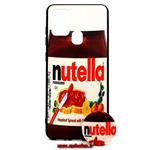 قاب گوشی A21S سامسونگ طرح فانتزی برجسته نوتلا Nutella به همراه پاپ سوکت کد 36