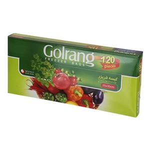 کیسه فریزر گلرنگ - بسته 120 عددی Golrang Freezer Bags - Pack Of 120
