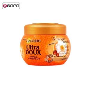 ماسک مو آرگان و کاملیا گارنیه سری Ultra Doux مدل Argan Camelia حجم 300 میلی لیتر Garnier Hair Mask 300ml 