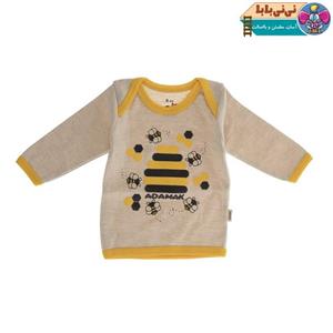 تی شرت آستین بلند نوزادی آدمک مدل Bee Adamak Bee Baby T Shirt With Long Sleeve
