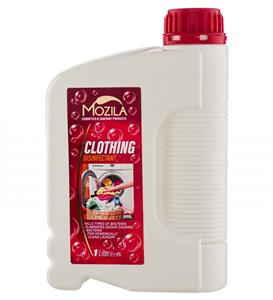 محلول ضد عفونی کننده و آنتی ویروس البسه موزیلا 1 لیتری Mozila Anti Virus Clothing Disinfectant 1lit