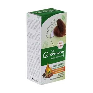 کیت رنگ مو گرین وی 50 میلی لیتر - شماره 8.8 Green Way Color Kit Blond 8.8