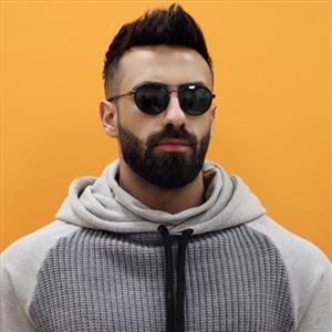 عینک آفتابی مردانه پرسول فریم گرد