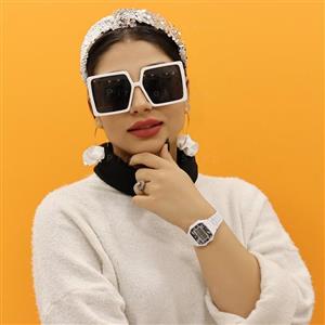 عینک آفتابی زنانه دیور فریم مستطیلی