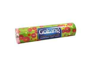 سفره یکبار مصرف گلرنگ - رول 50 متری Golrang Tablecloth Disposable - Roll Of 50m