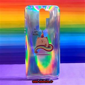 قاب گوشی Redmi Note 8 Pro شیائومی طرح ژله ای هولوگرامی کد 19