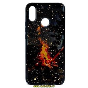 قاب گوشی Nova 3I هوآوی طرح ماربل آتش کد 4