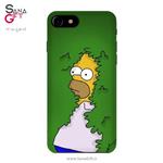 قاب موبایل طرح هومر سیمپسون Homer Simpson Hiding 1415 