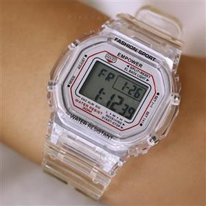 ساعت مچی دیجیتال empower بند شیشه ای