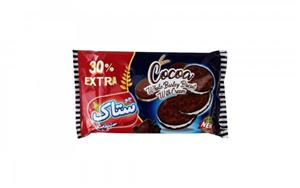 بیسکویت جو کاکائویی کِرِم‌دار ستاک مقدار 570 گرم