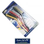 برس یا فرچه سیمی Wire Brush مسواکی ۳ عددی بزرگ HBO-003