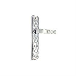 دستگیره پلاک کلیدی رنگ کروم نیکو مدل 6000