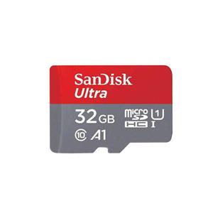 کارت حافظه سن دیسک مدل SanDisk Ultra microSDHC A1 UHS-I Card 32GB 120MB/s بدون آداپتور Sandisk Ultra A1 32GB UHS-I Class 10 120MBps microSDHC Card