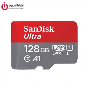 کارت حافظه سن دیسک مدل SanDisk Ultra microSDXC A1 UHS-I Card 128GB 120MB/s بدون آداپتور microSD Ultra 128gb  120MBps