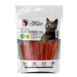 تشویقی گربه هاپومیل مدل Chicken Soft Strips وزن 100 گرم