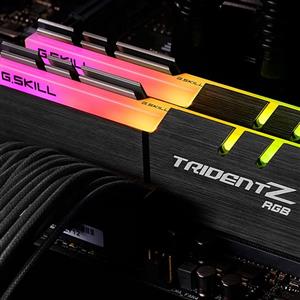 رم دسکتاپ DDR4 دو کاناله 3600 مگاهرتز CL18 جی اسکیل مدل TRIDENT Z RGB ظرفیت 16 گیگابایت RAM: GSkill Trident Z RGB 2×8GB=16GB DDR4 3600MHz CL18