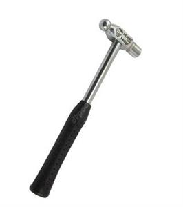 چکش سر تخم مرغی دسته فلزی 140 گرمی هورس