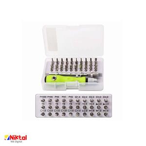 مجموعه پیچ گوشتی چند منظوره مغناطیسی مدل KS-8132