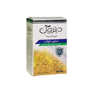 صابون گوگرد 9% دیترون مناسب پوست چرب دارای اکنه 110 گرم 