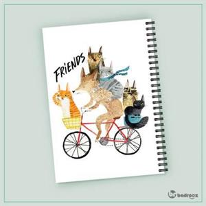 دفتر یادداشت friends