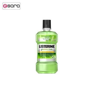 دهانشویه لیسترین مدل Green Tea حجم 250 میلی لیتر Listerine Mouth Wash 250ml 