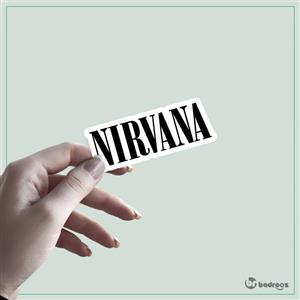 استیکر Nirvana band bdr25