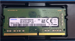 رم لپ تاپ سامسونگ مدل SAMSUNG DDR4 3200 MHz ظرفیت 8 گیگابایت 