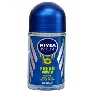 رول ضد تعریق فرش پاور مردانه نیوآ Nivea Fresh Power Roll On Deodorant For Men