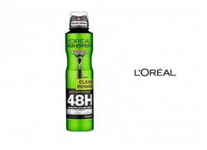 اسپری ضد تعریق فول پاور 48 ساعته لورآل LOreal Full Power 48H Spray For Men