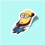 استیکر English Professor Minion