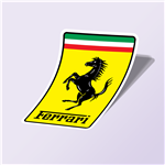 استیکر Ferrari-logo