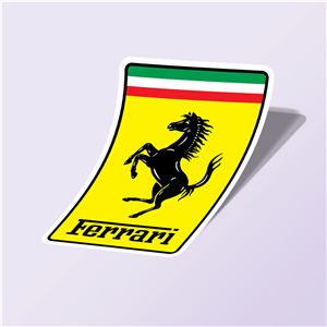 استیکر Ferrari-logo 