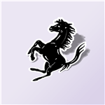 استیکر Ferrari-horse-logo