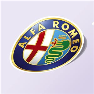 استیکر Alfa Romeo logo 1982 