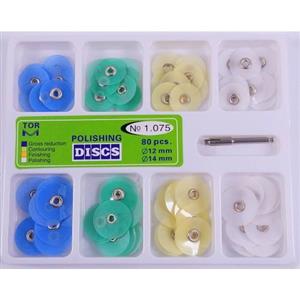 کیت دیسک پرداخت مرکزدار ۸۰ عددی ۴ رنگ ۱.۰۷۵  TorVM