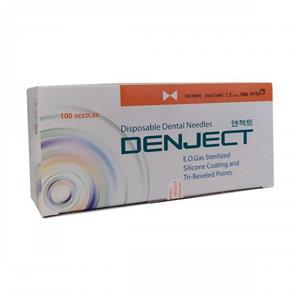 سرسوزن ۱۰۰ عددی گیج ۲۷ دنجکت Denject Dental Needle  Biodent