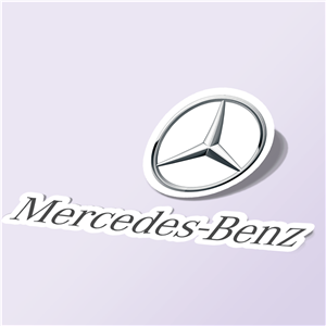استیکر Mercedes-Benz-logo-2011