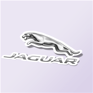 استیکر Jaguar-logo 