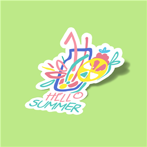 استیکر Hello Summer 3