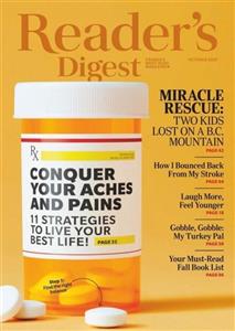 مجله ریدرز دایجست Readers Digest Conquer your Aches and Pains October 2020