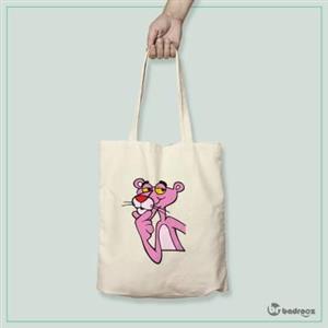 کیف خرید کتان pink Panther 