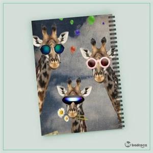 دفتر یادداشت زرافه ها