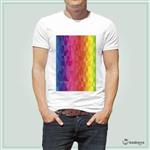 تی شرت اسپرت rainbow-coloured