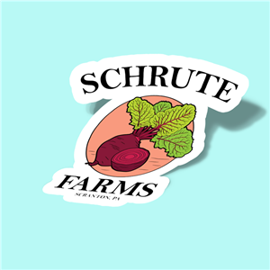 استیکر Schrute Farms Beets Office 