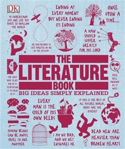 کتاب The Literature Book Big Ideas Simply Explained