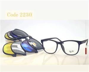 عینک طبی-آفتابی(کاوردار مگنتی) Police 6035 