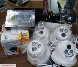 پکیج 4 عدد دوربین مداربسته IP HD