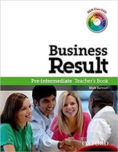کتاب معلم بیزینس ریزالت پری اینترمدیت تیچر بوک Business Result Pre-Intermediate: Teacher's Book