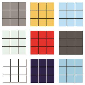 سرامیک استخری البرز مدل TG ابعاد ۱۰ در ۱۰ رنگ بندی متفاوت